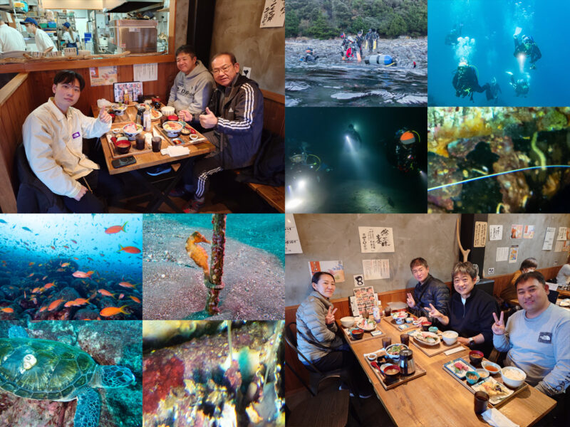 2025年度・最後のダイビング！ 1泊2日・ファイナルツアー