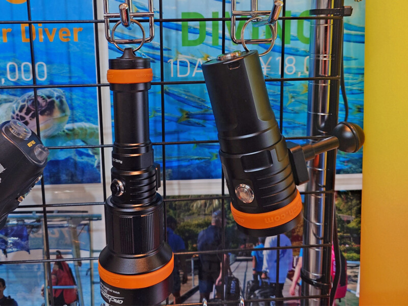 ORCATORCH水中ライトのモニター品・展示品が入荷しました