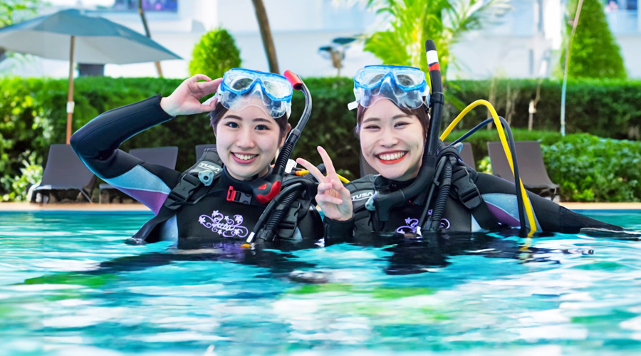 PADIオープンウォーターダイバーコース